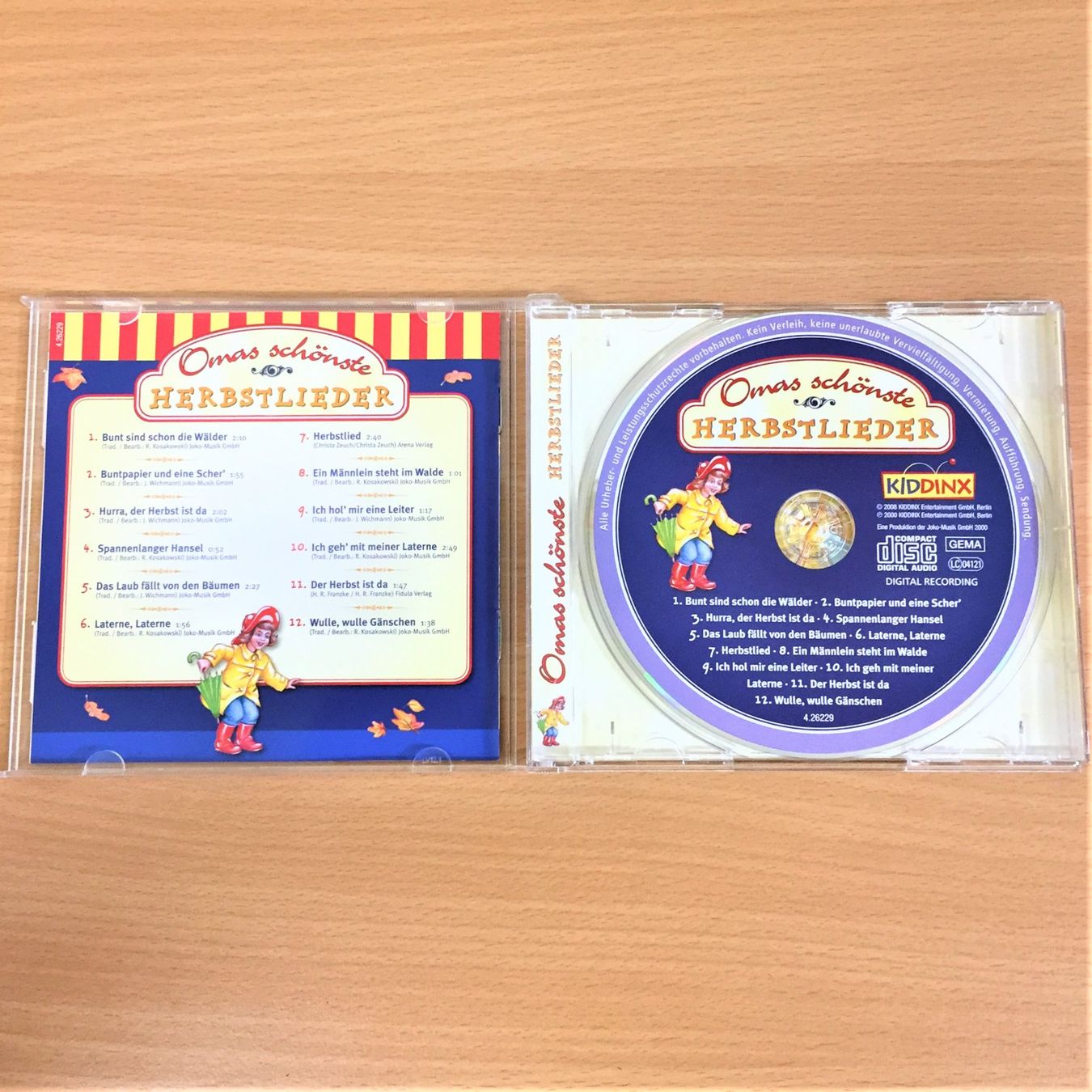 CDs: CD - Omas schönste Herbstlieder – Gebraucht aus Amlikon-Bissegg von allerlei-versand 1