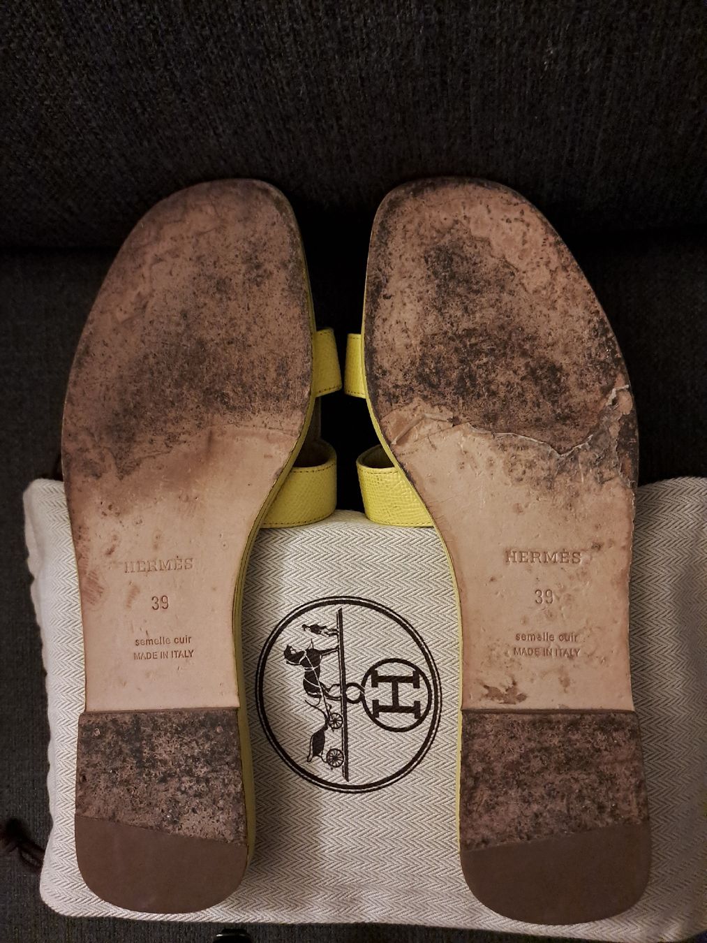 Hermès Scarpe da donna: Mules Hermès – Usato da Genève venduto da Cinely 2