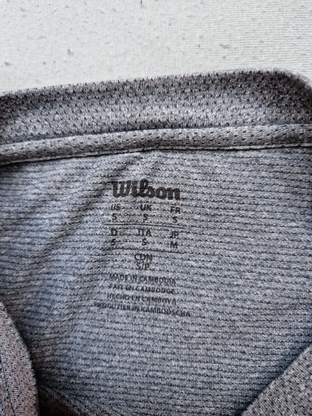 Wilson T-Shirts: Tennis Shirt Wilson S – Gebraucht aus Luzern von Patsports 1