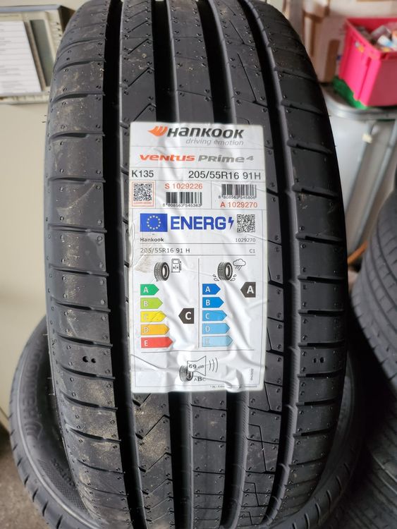 Sommerreifen 205/55R16 91H Hankook (Neu und originalverpackt) in für ...
