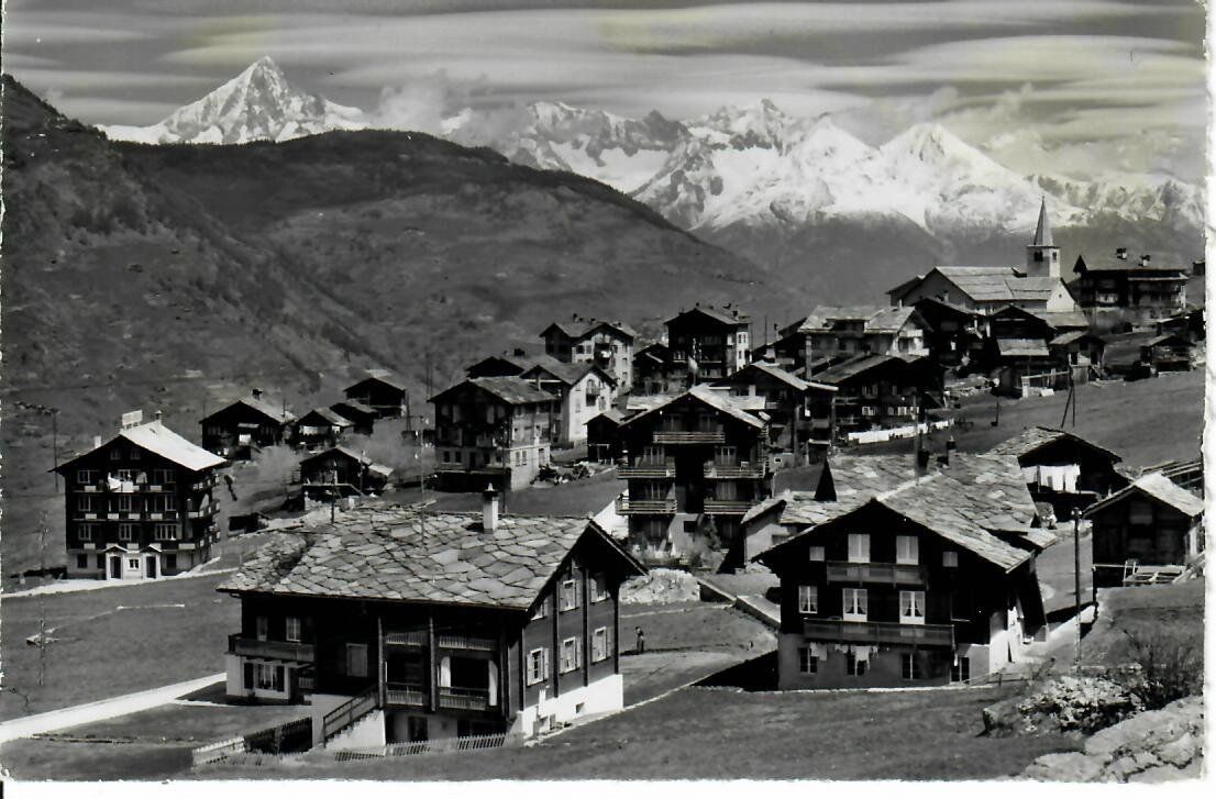 Cartoline postali: Grächen – Usato da Hochdorf venduto da Ziegel-16