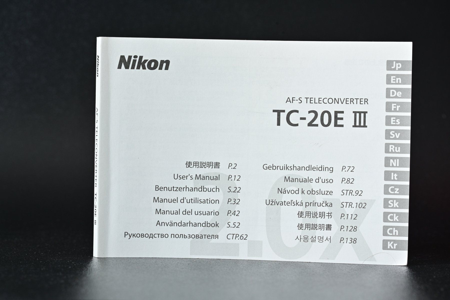 Nikon Obiettivi: Nikon TC-20E III (Versand möglich) – Usato da Fleurier venduto da im_ghl 3