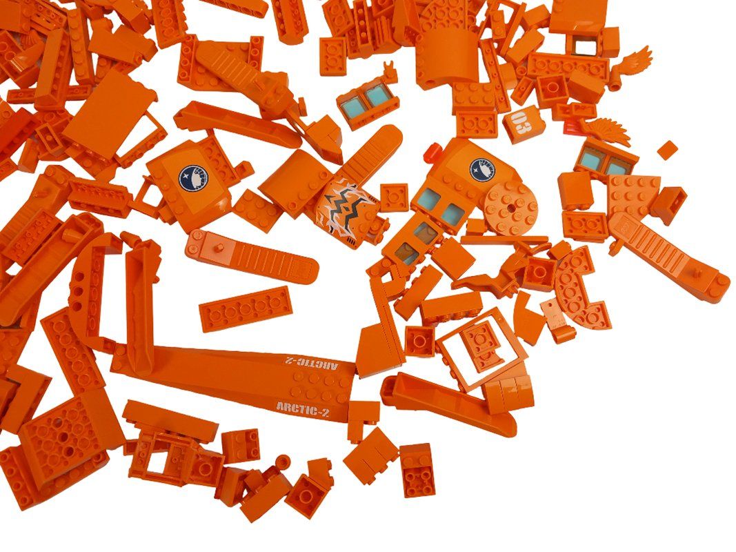 Lego Giocattoli: LEGO Steine Orange 0.604kg – Usato da Hünenberg venduto da Restwert_Zug 5