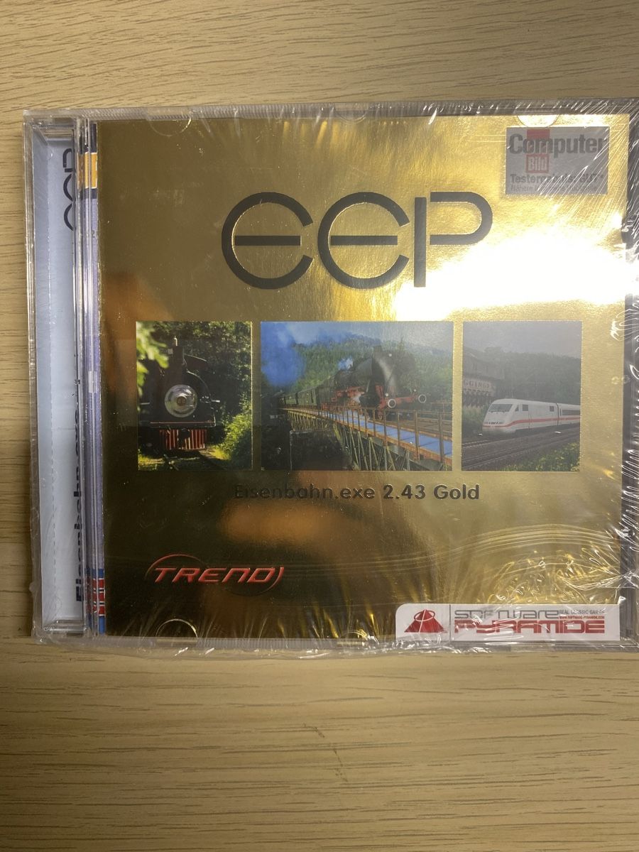 Giochi: Eisenbahn.exe 2.43 Gold Software neu – Nuovo e nell'imballaggio originale da Basel venduto da spider-loc