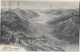 Bellinzona Locarno Lago Maggiore Panorama