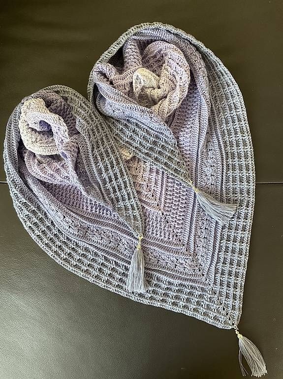 Foulard & Sciarpe: Dreieckstuch "Rufina" – Nuovo (secondo la descrizione) da Neuhausen venduto da Mandala65 2