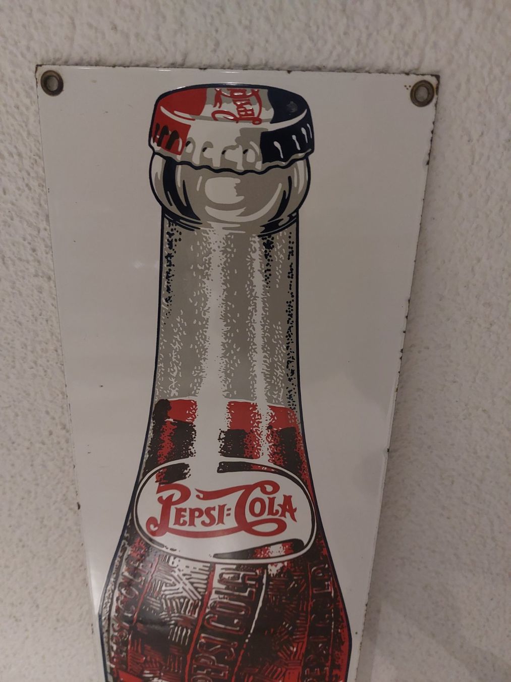 Pepsi Insegne: Emailschild Pepsi Cola plaque émaillée – Usato da Schenkon venduto da TG10 2