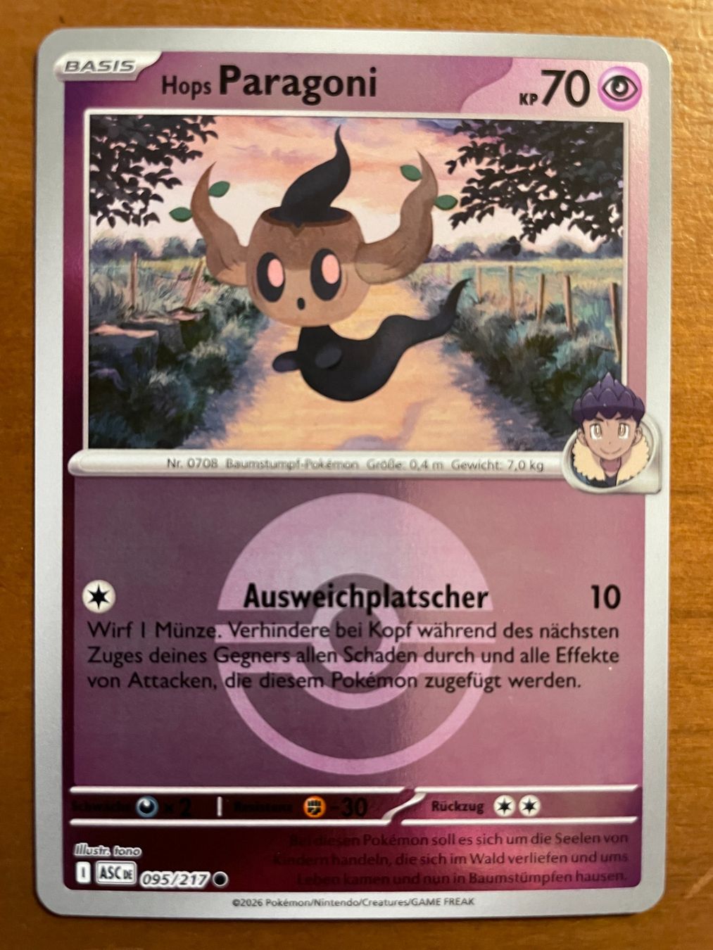 Pokémon Carte collezionabili: Pokemon Hops Paragoni Reverse (Versand gratis) – Nuovo (secondo la descrizione) da Chur venduto da Angerson