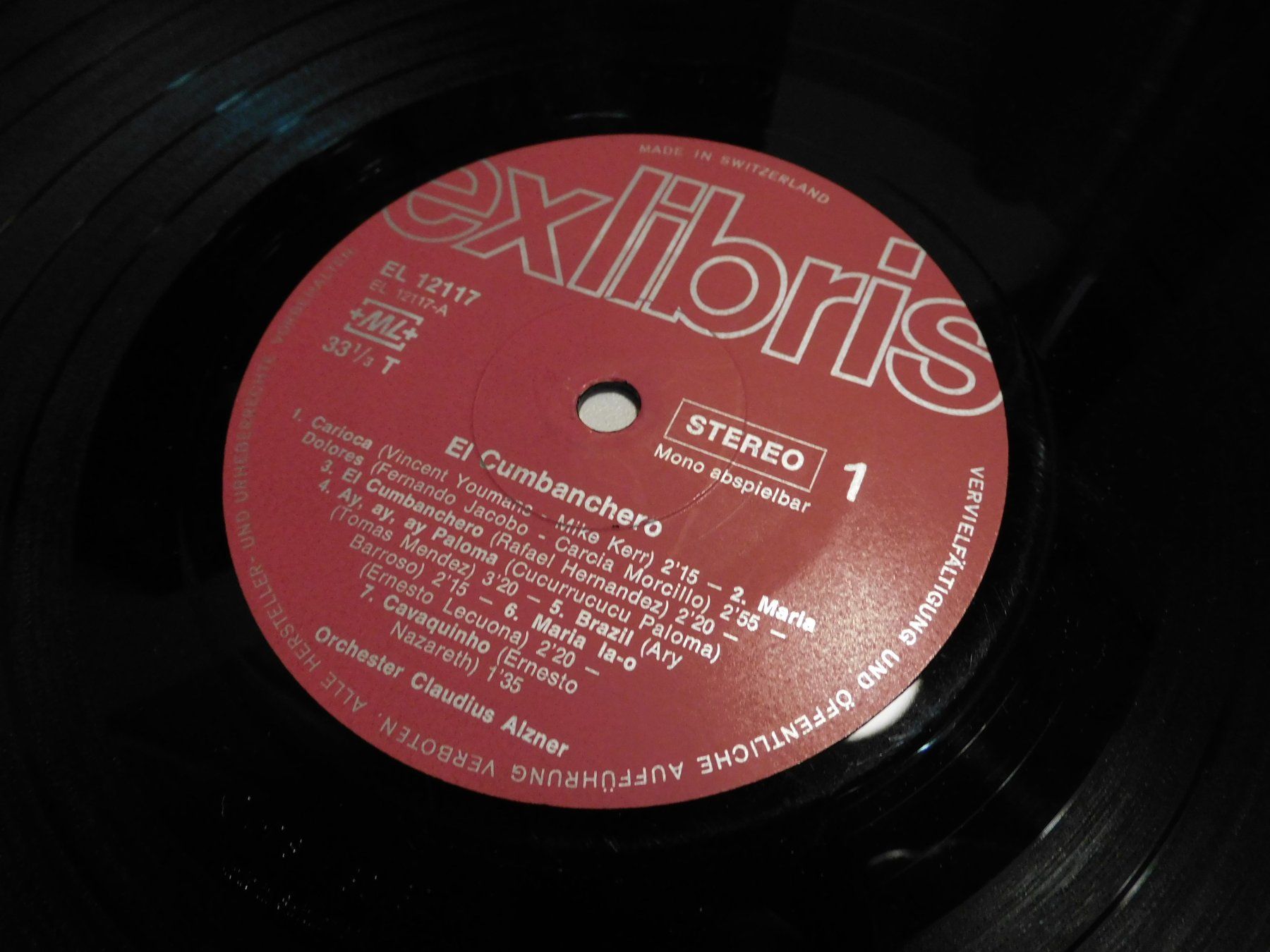 Schallplatten: LP El Cumbanchero Schallplatte     LP – Gebraucht aus Sursee von 76 2