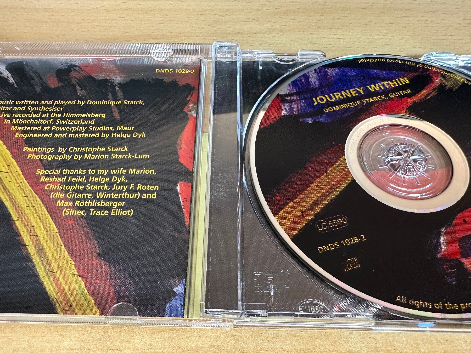 CD: E2 Dominique Starck – Journey Within – Usato da Rikon im Tösstal venduto da Alpenmutz 2