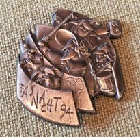 E163 - Basler Fasnachtsplakette Silber