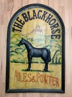 Pub Schild, The Black Horse, Ales & Porter
