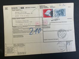 Basel Paketkarte