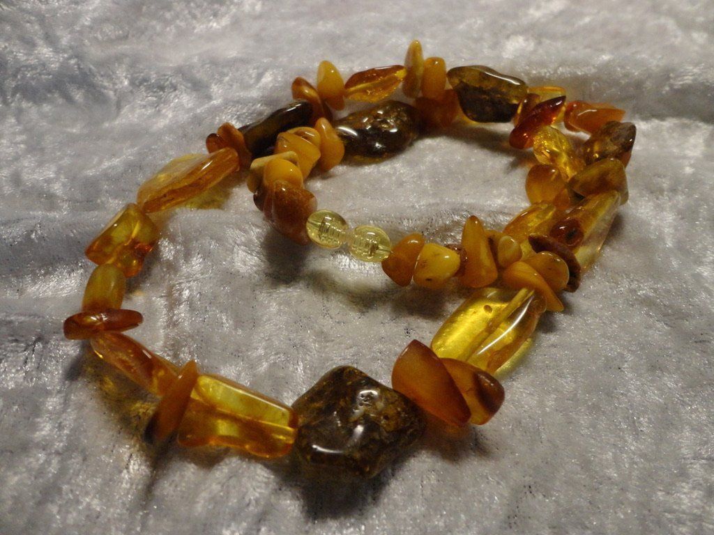 Ketten: Halskette - Bernstein /Ambre/Amber  echt – Neu (gemäss Beschreibung) aus Biberist von tl-schmuck