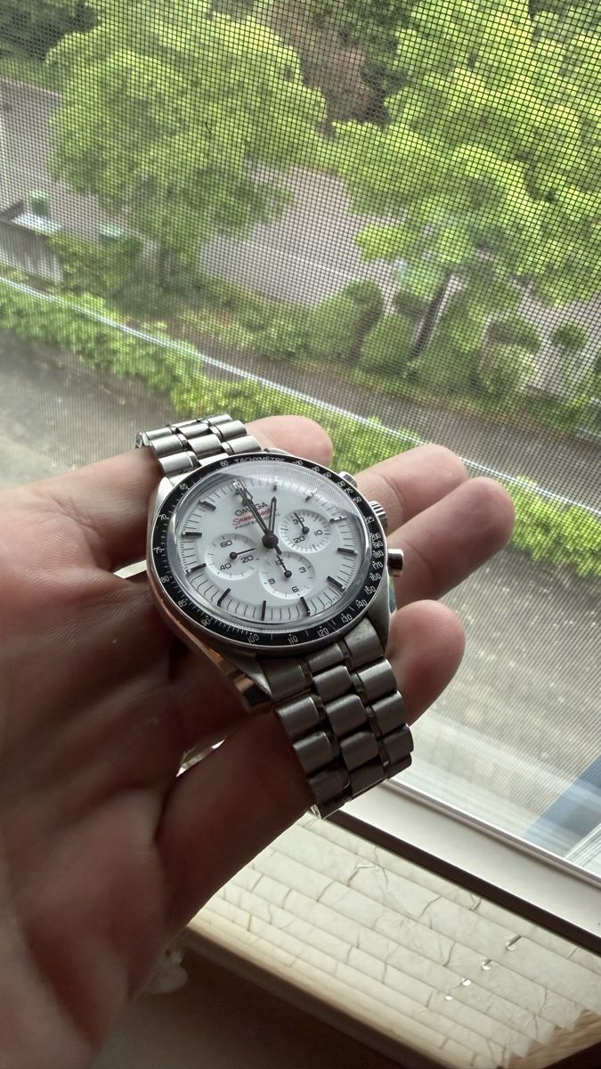 Omega Orologi: Omega Speedmaster Professional, Weiss – Usato da Hittnau venduto da CeWe19 3