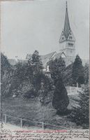 SCHAFFHAUSEN  -  Mosergarten mit Münster - 1905
