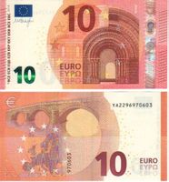10 Euro YA Griechenland Y003 signatur drache unc