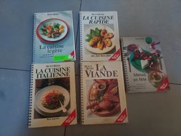 lot 5 livres Betty Bossy