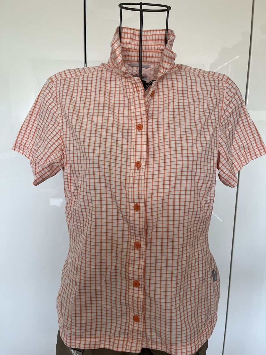 Columbia Camicette: Chemisier orange/blanc Columbia – Nuovo (secondo la descrizione) da St. Prex venduto da Nikolletta 1