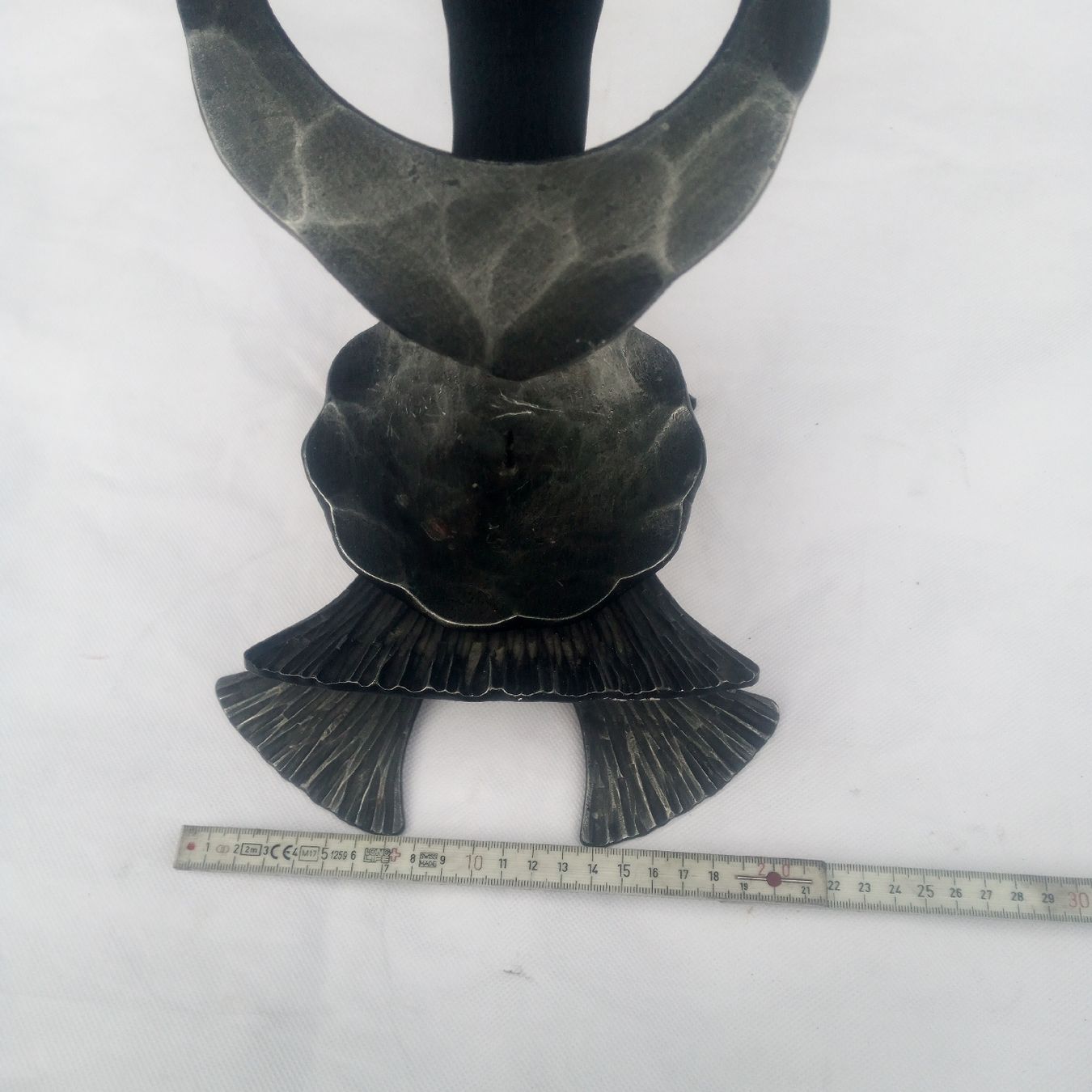 Kerzenständer: Kerzenständer schmiedeeisern, massiv, 29cm – Gebraucht aus Luzern von toenu23 7