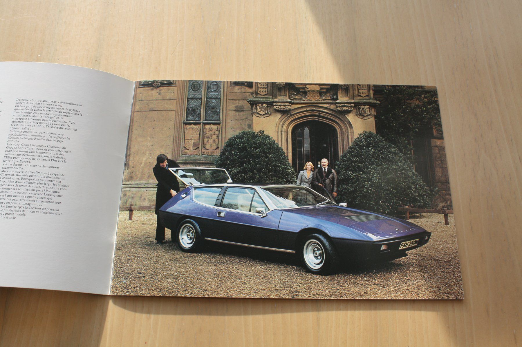 Lotus Documenti: Lotus Elite Prestige Prospekt 1976 – Usato da Wikon venduto da erwin400 1