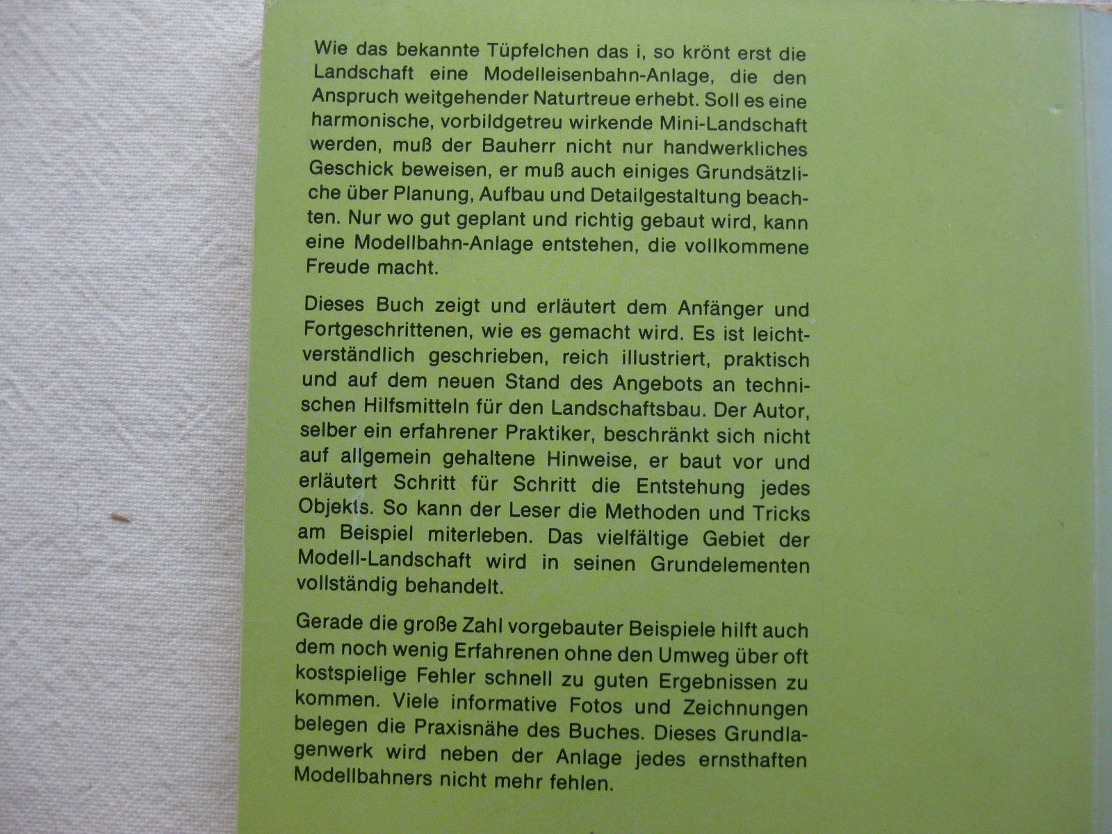 Zeitschriften & Magazine: Modellbahn Landschaft – Gebraucht aus Malters von Marosko 1