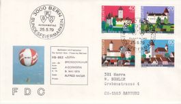 SBK B182 - B185 Ballon-FDC