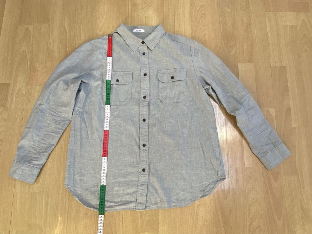 Hugo Boss Camicette: Opus Hemd hellgrün-grau 100% Baumwolle – Nuovo (secondo la descrizione) da Buochs venduto da H16 7