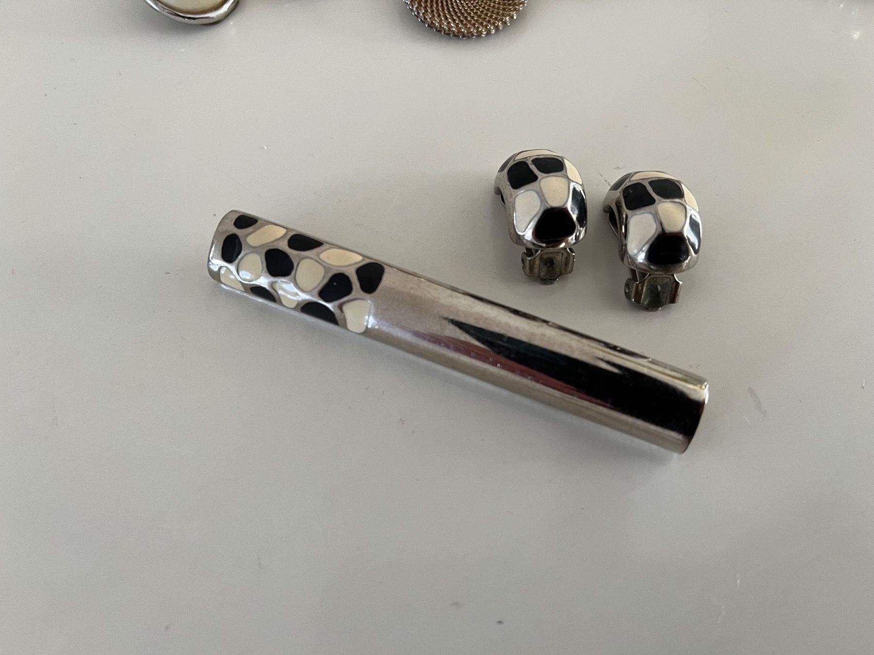 Ohrringe & -stecker: Vintage Ohrclips und Brosche – Gebraucht aus Wetzikon ZH von seli03 6