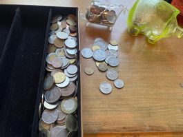 Sammlung gemischte Muenzen aus Europa, Nr 203