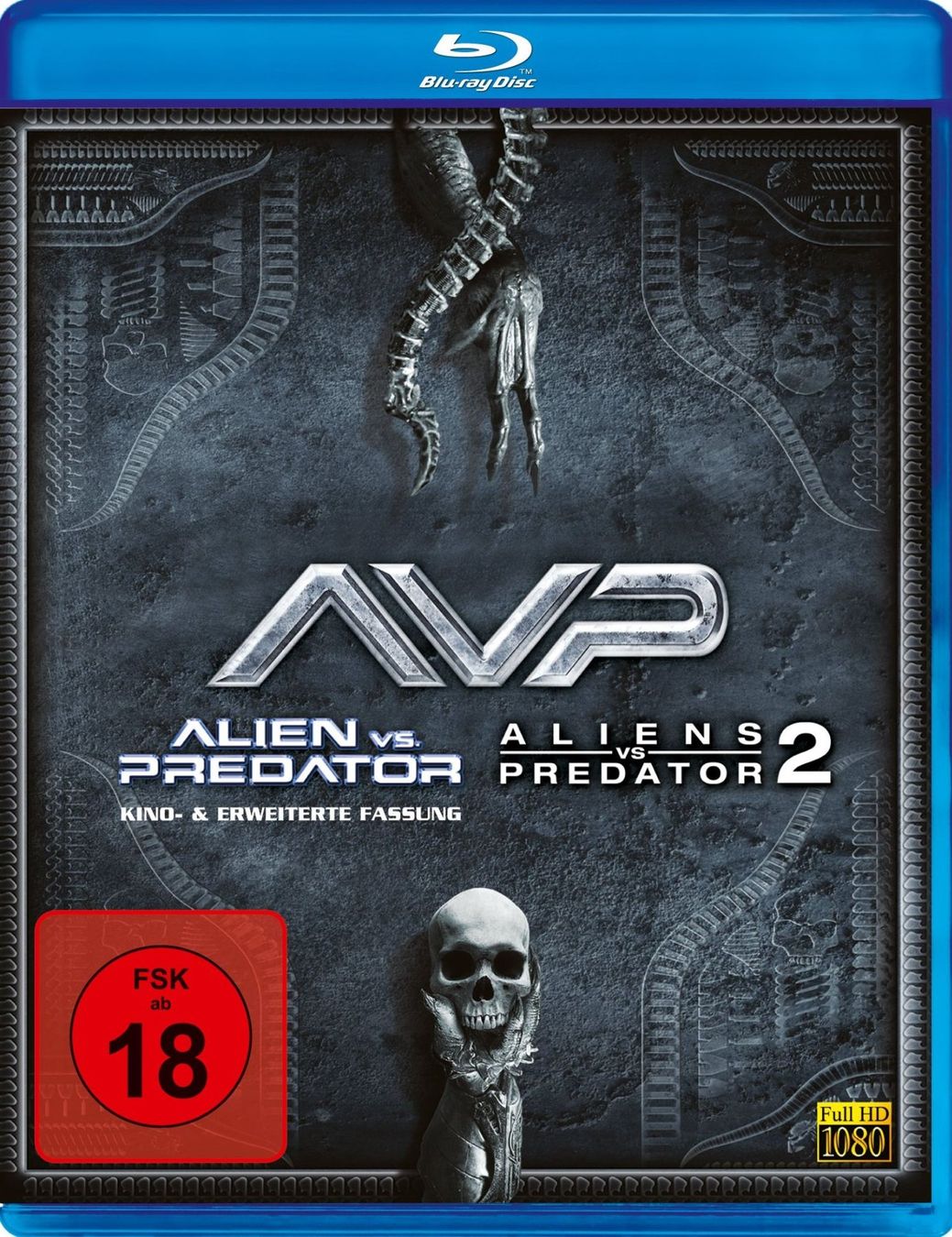 Tutti i DVDs: AVP 1+2 - Alien VS. Predator & Requiem (2004/07) 2-Blu-rays – Usato da Volketswil venduto da cinephilia