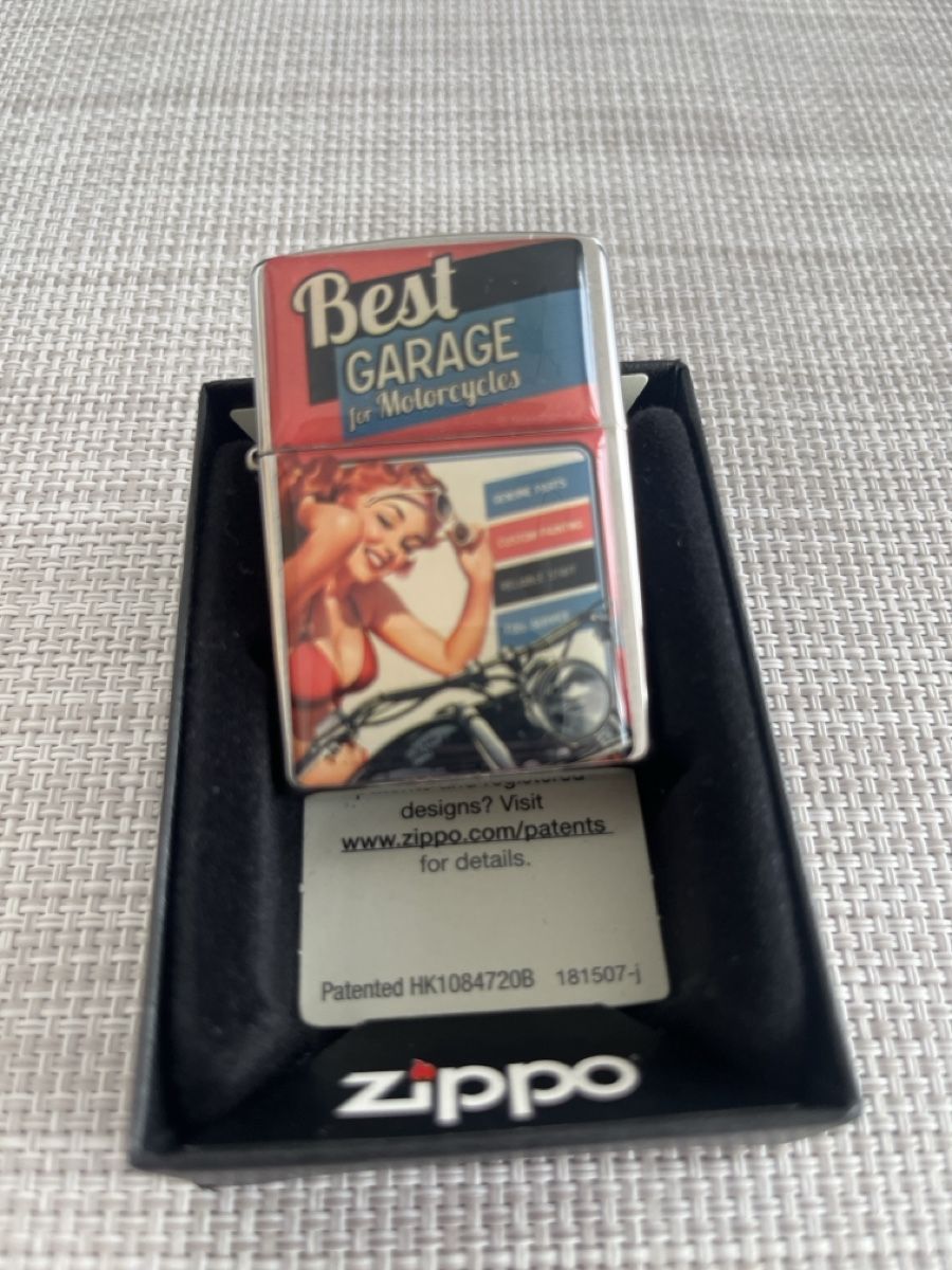Zippo Accendini: Original Zippo Feuerzeug "Best Garage" – Usato da Bassersdorf venduto da VERO-EN 1