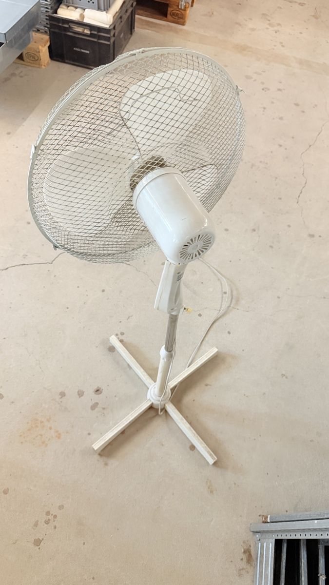 Ventilatori: Standventilator  weiss – Usato da Rotkreuz venduto da perlengott 2