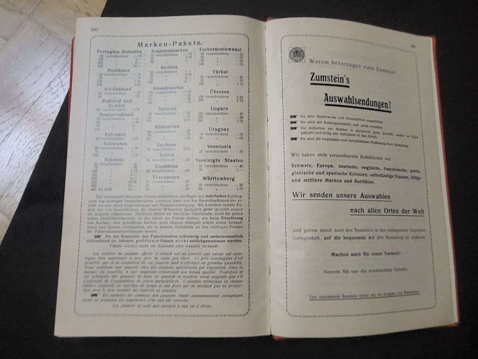 Libri: Zumstein Briefmarken Katalog 1940 – Usato da stäfa venduto da brandy66 5