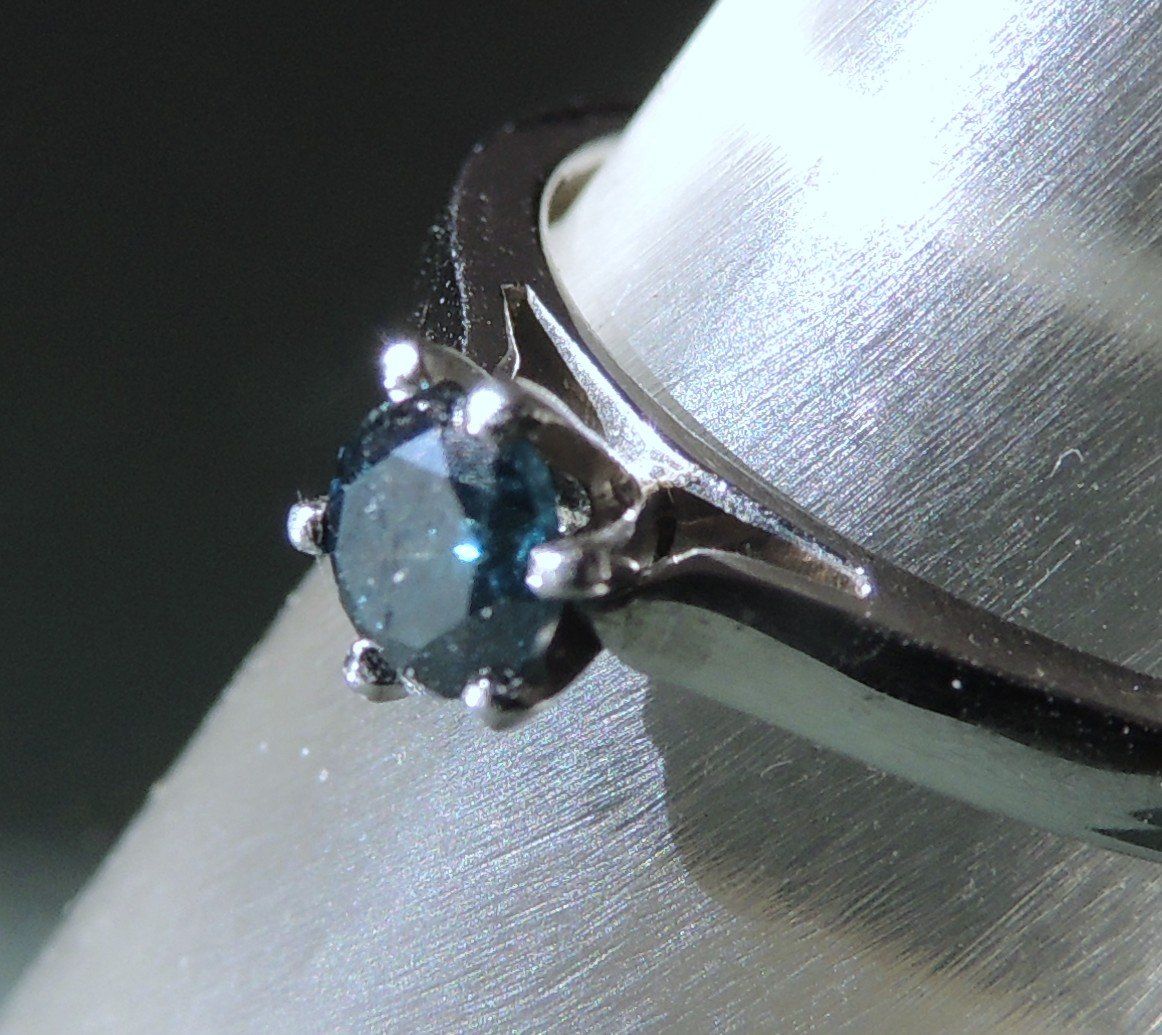 Bagues: Diamant Silber 925 Fingerring Gr. 56 – D'occasion à Waldenburg par schaller707 2
