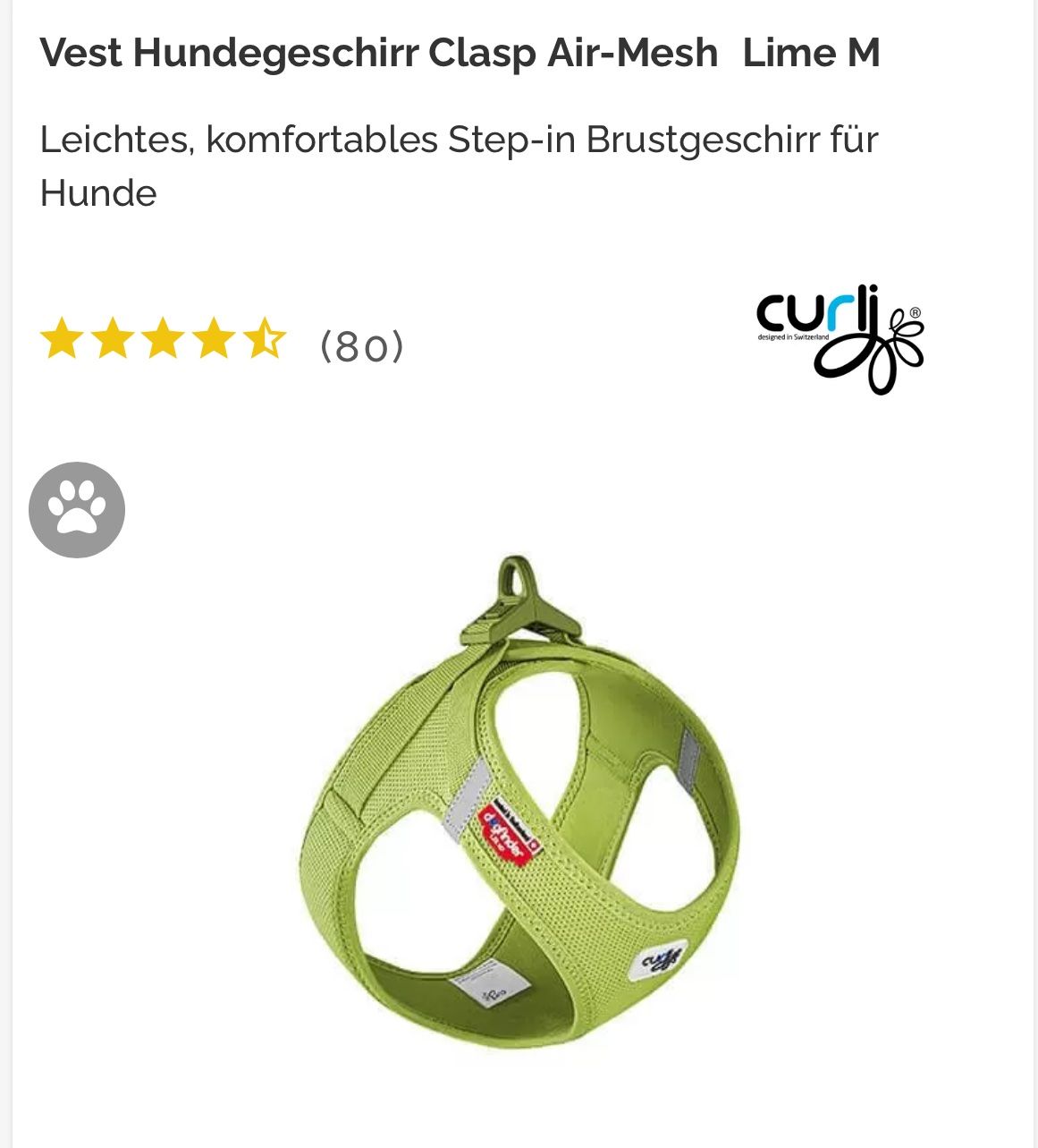 Sport dell'aria & Aquiloni: Lime Green Dog/cat Harness - Breathable & Adjustable – Usato da Affoltern am albis venduto da onlyrose123 1