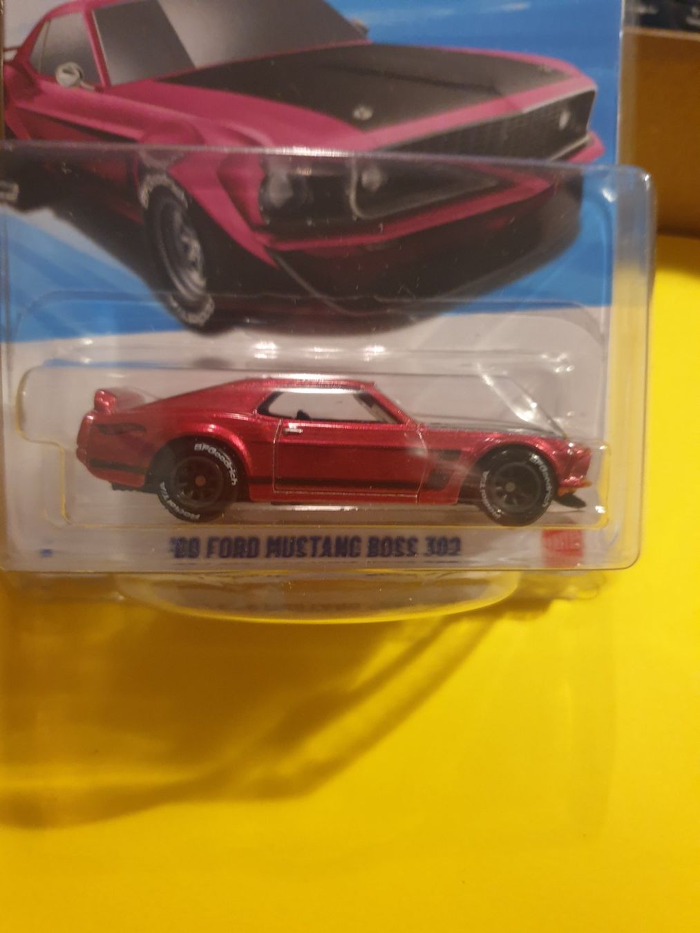 Hot Wheels Modellini d'auto: Hot Wheels '69 FORD MUSTANG BOSS 302 – Nuovo e nell'imballaggio originale da Oftringen venduto da Rotor 5
