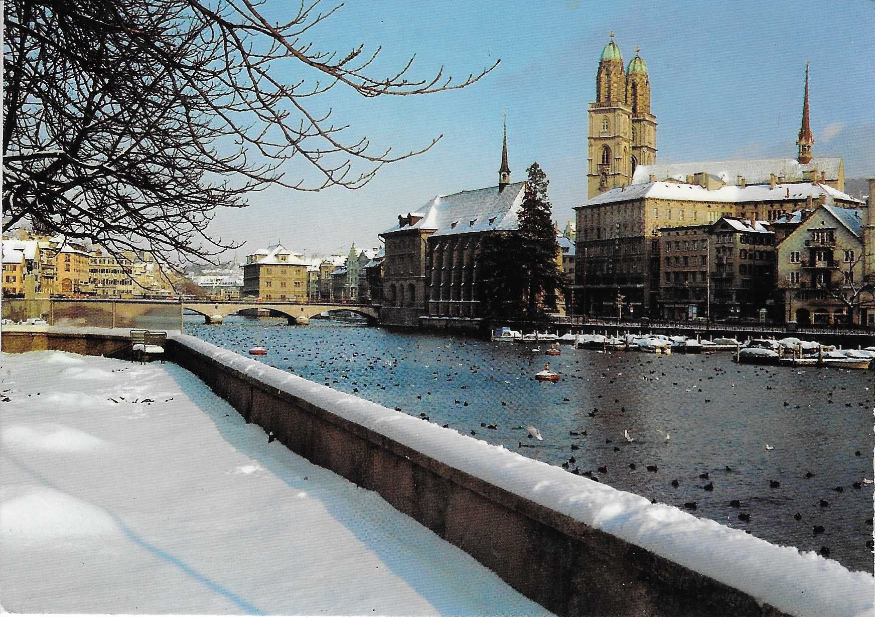 Cartoline postali: Zürich an der Limmat ZH – Usato da Rothrist venduto da Stranglehold