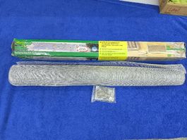 Kellerschachtabdeckung Laubschutz Alugewebe bis 60 x 120cm