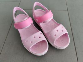 Crocs™ Kids Crocband Sandalen Gr. 34-35 (J3) Ballerina Pink