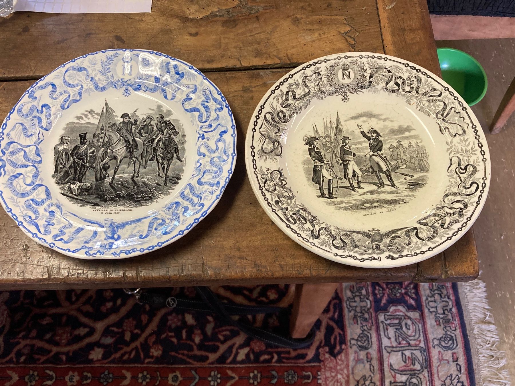 Teller: 24 Stück alte NAPOLEON Teller Wandteller – Gebraucht aus Bern von Jwpm66 5