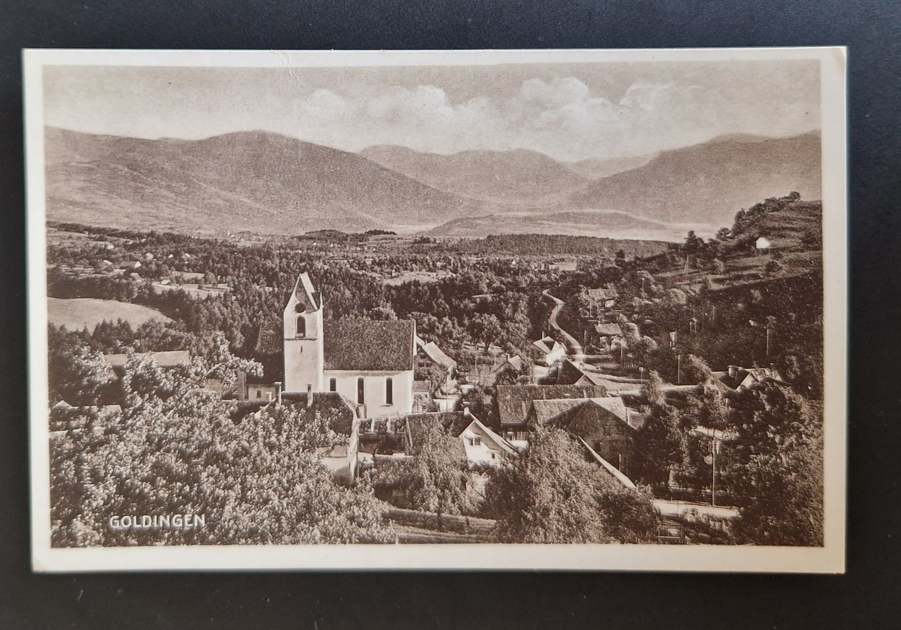 Cartoline postali: Goldingen – Usato da Ebikon venduto da Donar50