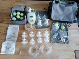 Elektrische Doppel-Milchpumpe Calypso