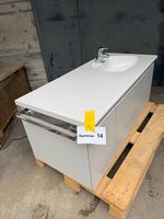 Badmöbel mit integriertem Lavabo 120 x 55 x 53 (NEU)