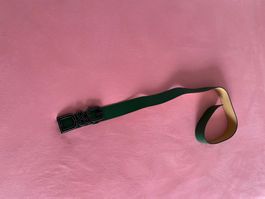 Ledergurt mit origineller Schnalle (D+G)
