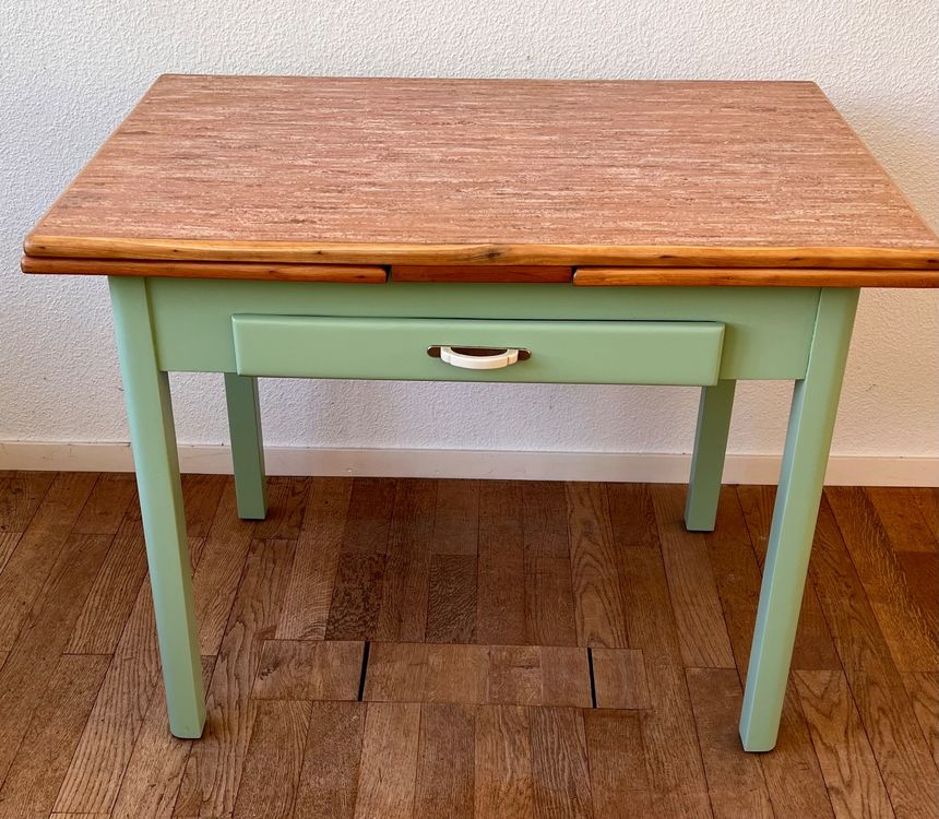 Heid AG, Vintage Küchentisch, Sissach, 50er Jahre (Gebraucht) in Tecknau für CHF 720 – nur Abholung auf Ricardo kaufen
