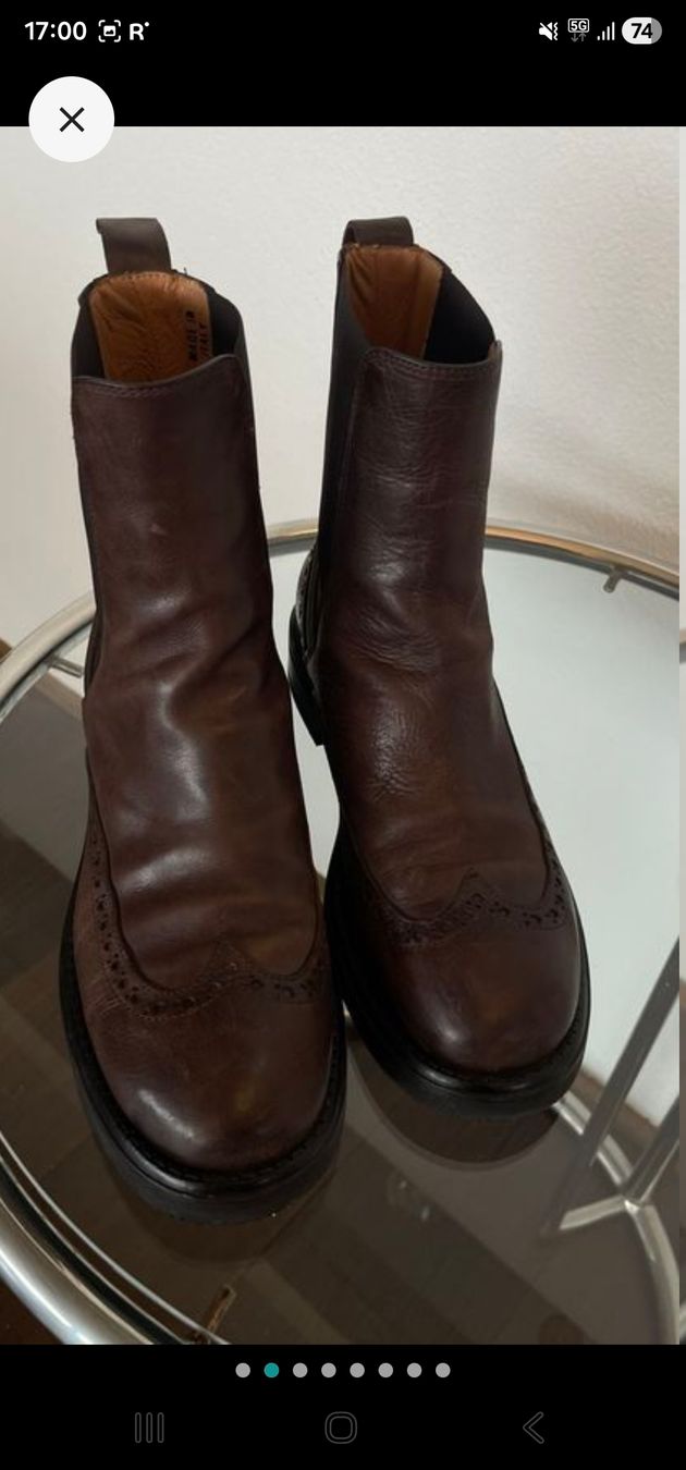 Scarpe da donna: Leder Braun Chelsea boots 39 – Nuovo (secondo la descrizione) da Mörel venduto da camasaro 2