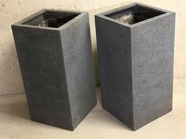 gartec Fiber High Cube Rough Pflanzengefäss