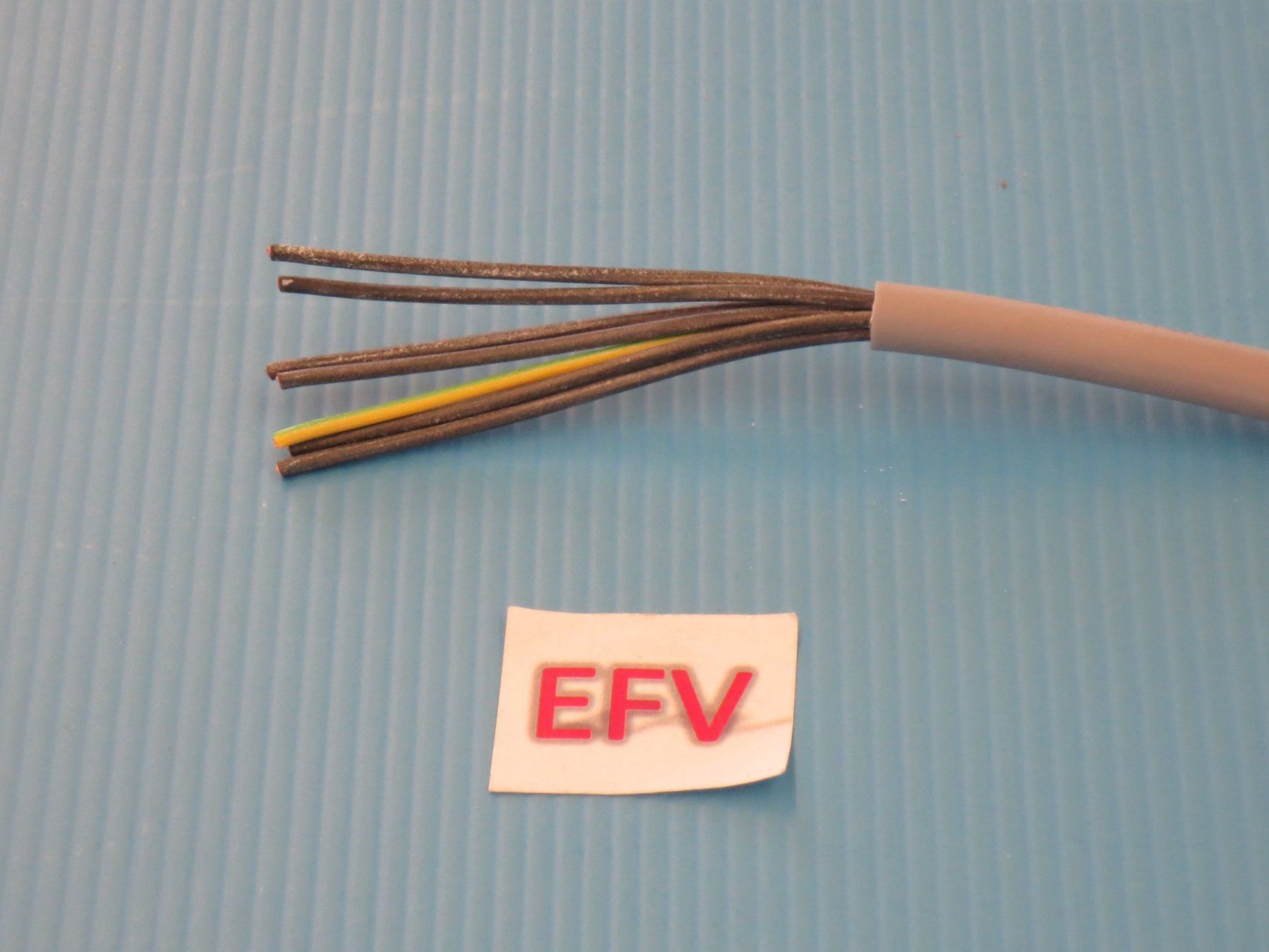 Cavi: 20m Neues PVC Kabel 7x1mm2 Flex – Usato da Sulz LU venduto da Elektrofachverkauf 1