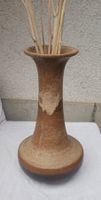 Grosse handgemachte Vase Blumenvase aus Ton Keramik Steingut